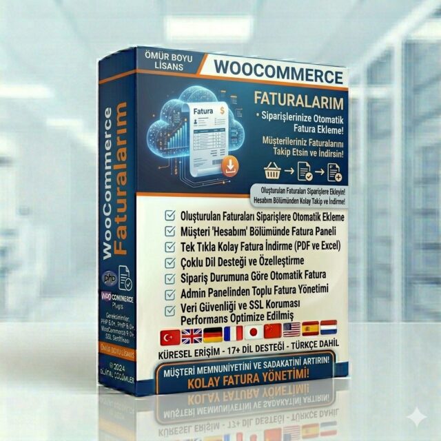 WooCommerce Faturalarım