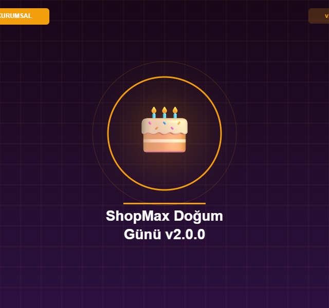 ShopMax Doğum Günü Yöneticisi v2.0.0