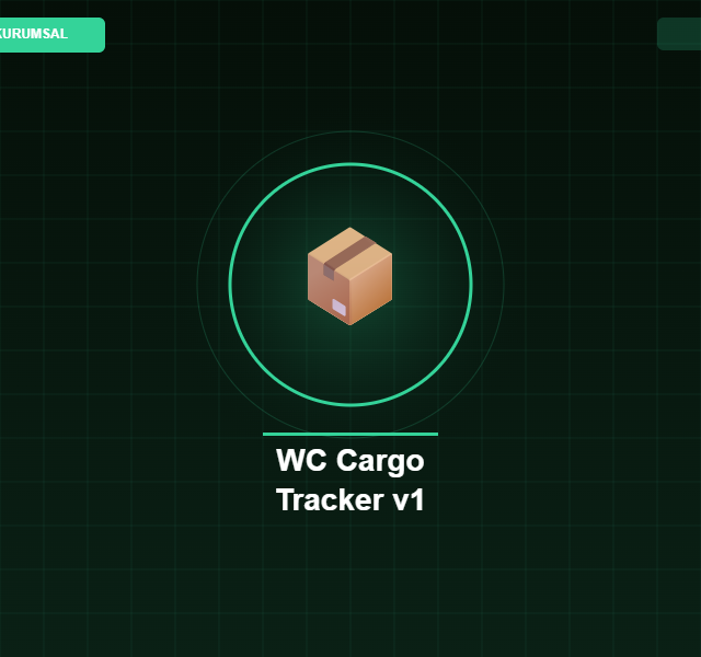 WC Cargo Tracker v1.0